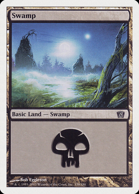Swamp - Eighth Edition Common Card