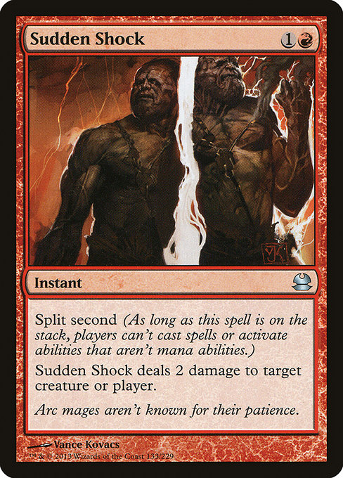 Sudden Shock - Modern Masters Uncommon Card