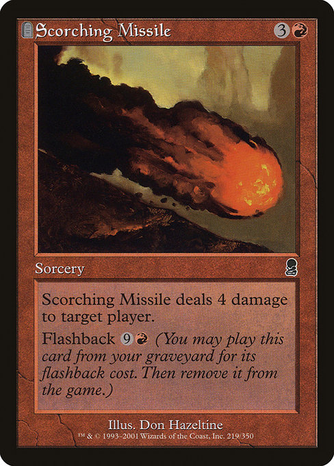 Scorching Missile - Odyssey Common Card