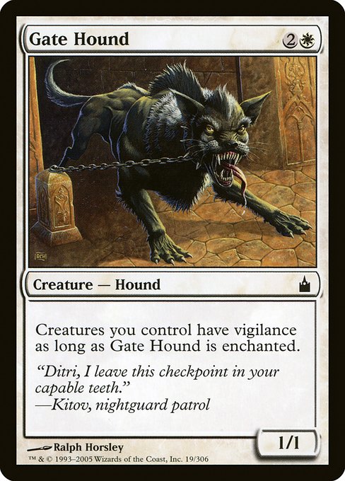 Gate Hound - Ravnica: City of Guilds Common Card