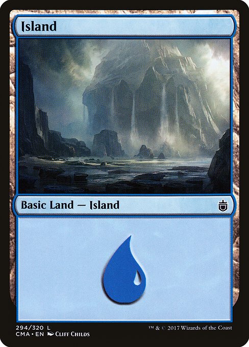 Island - Commander Anthology Common Card
