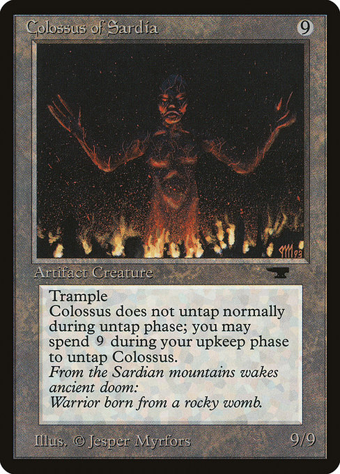 Colossus of Sardia - Antiquities Rare Card