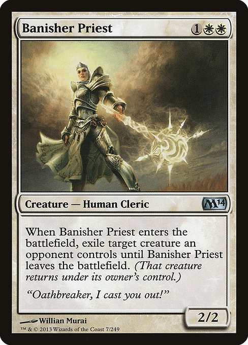 Banisher Priest - Magic 2014 Uncommon Card