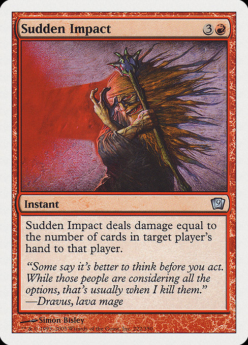 Sudden Impact - Ninth Edition Uncommon Card
