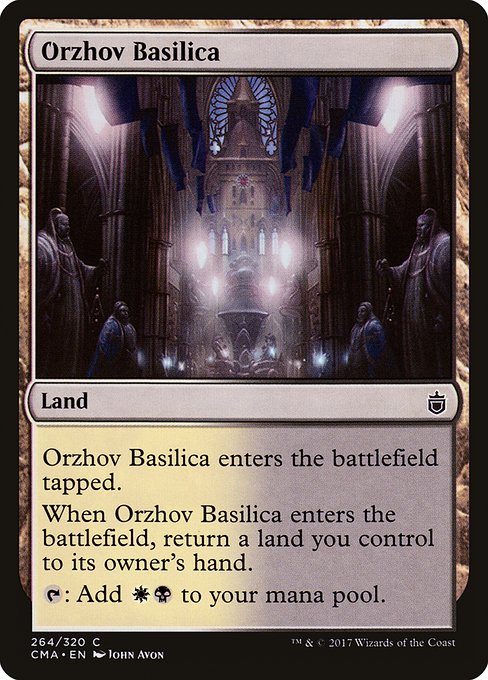 Orzhov Basilica - Commander Anthology Common Card