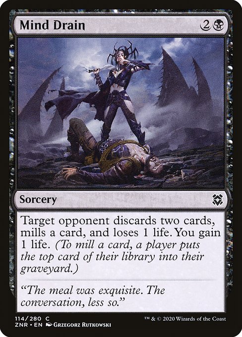 Mind Drain - Zendikar Rising Common Card