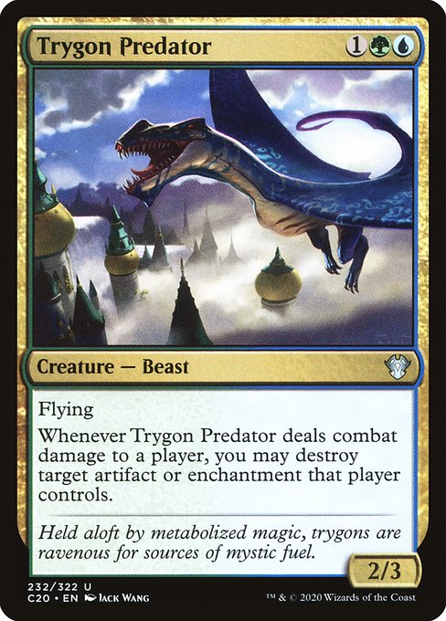 Trygon Predator - Commander 2020 Uncommon Card