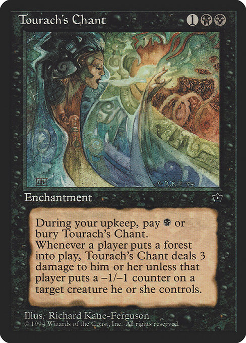 Tourach's Chant - Fallen Empires Uncommon Card