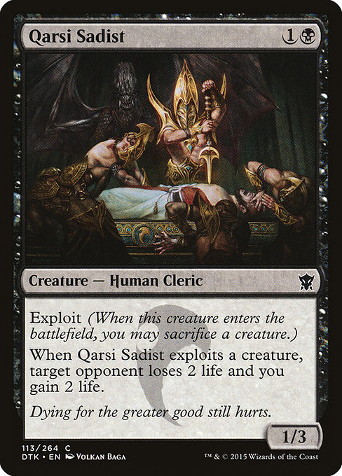 Qarsi Sadist - Dragons of Tarkir Common Card
