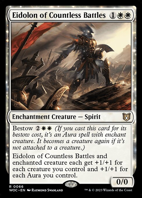 Eidolon of Countless Battles - Wilds of Eldraine Commander Rare Card