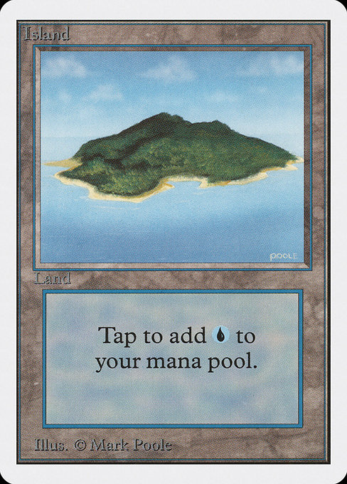 Island - Unlimited Edition Common Card