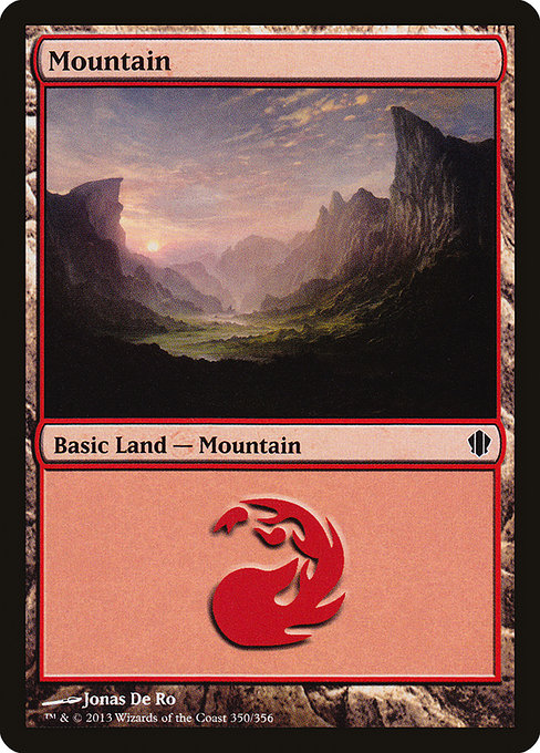Mountain - Commander 2013 Common Card