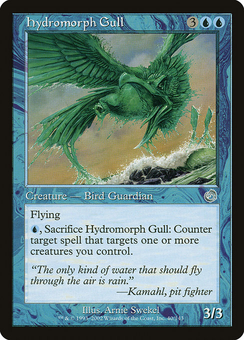Hydromorph Gull - Torment Uncommon Card