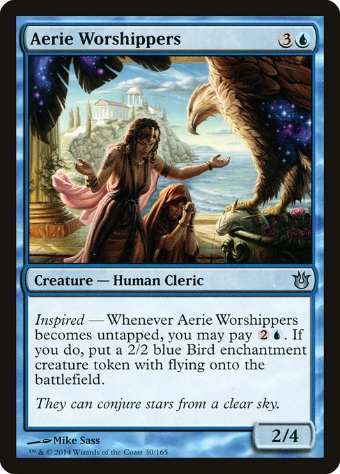 Aerie Worshippers - Born of the Gods Uncommon Card