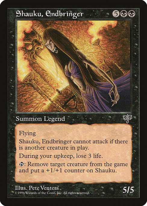Shauku, Endbringer - Mirage Rare Card