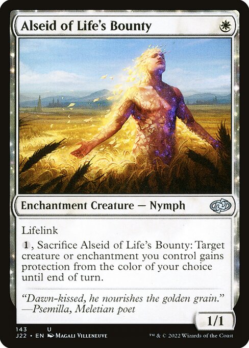Alseid of Life's Bounty - Jumpstart 2022 Uncommon Card