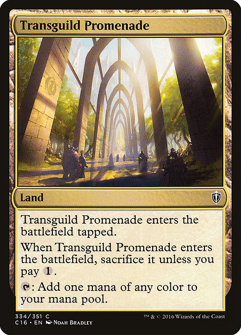 Transguild Promenade - Commander 2016 Common Card