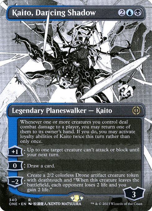 Kaito, Dancing Shadow - Phyrexia: All Will Be One Rare Card