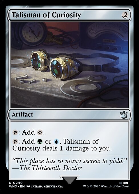 Talisman of Curiosity - Doctor Who Uncommon Card