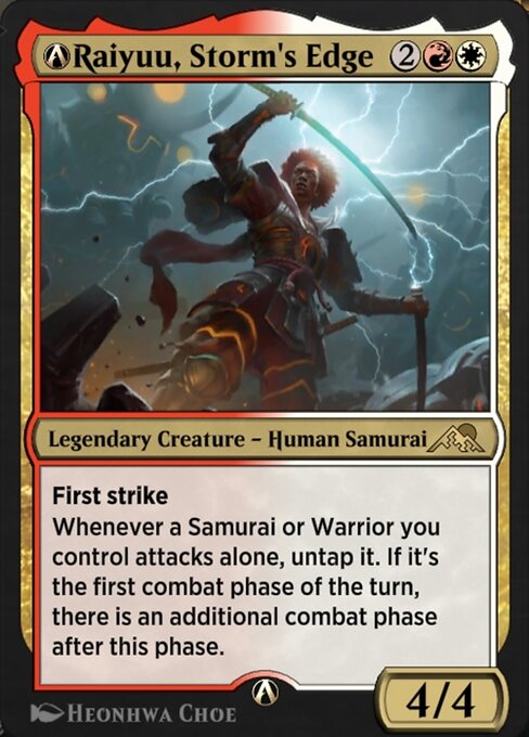 A-Raiyuu, Storm's Edge - Kamigawa: Neon Dynasty Rare Card