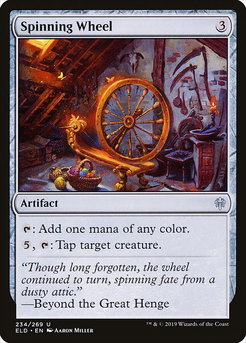 Spinning Wheel - Throne of Eldraine Uncommon Card