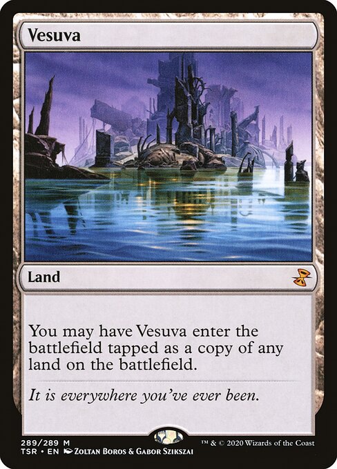 Vesuva - Time Spiral Remastered Mythic Card