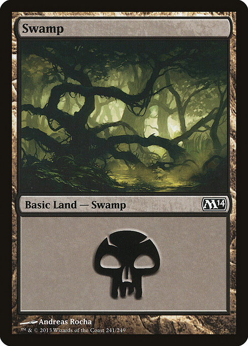 Swamp - Magic 2014 Common Card