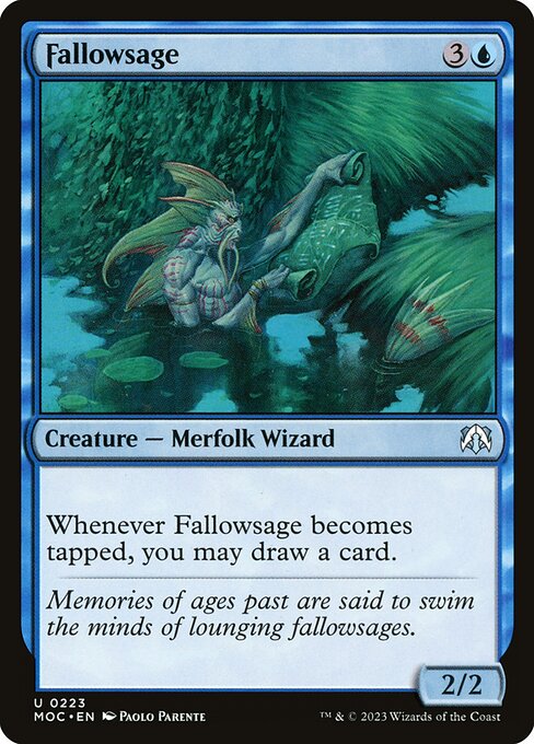 Fallowsage - March of the Machine Commander Uncommon Card