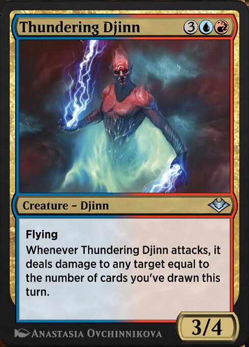 Thundering Djinn - Jumpstart: Historic Horizons Uncommon Card