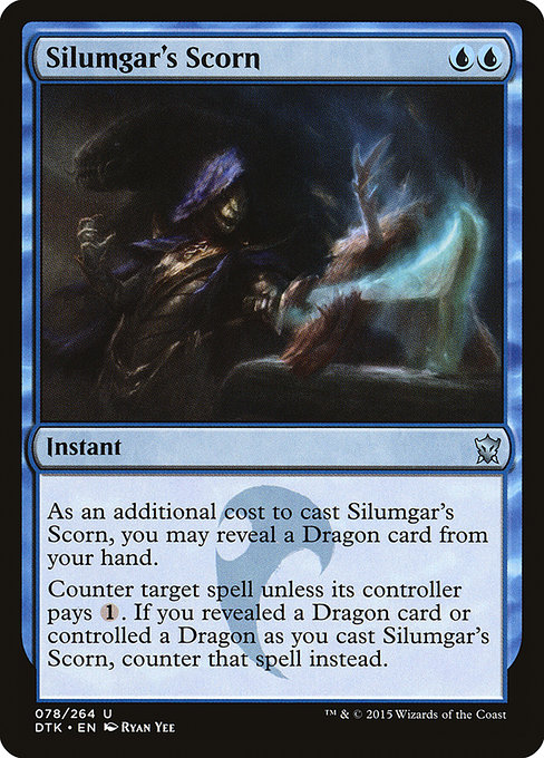Silumgar's Scorn - Dragons of Tarkir Uncommon Card