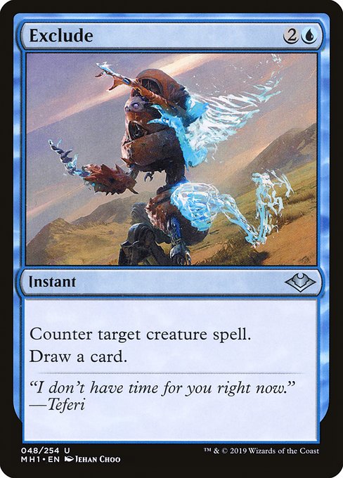 Exclude - Modern Horizons Uncommon Card