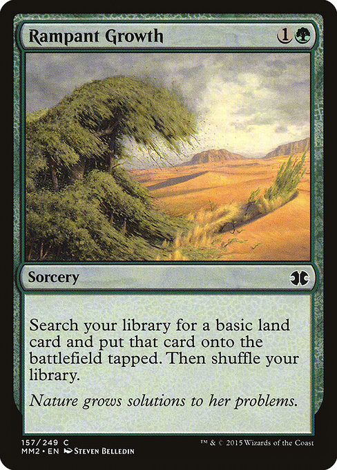 Rampant Growth - Modern Masters 2015 Common Card