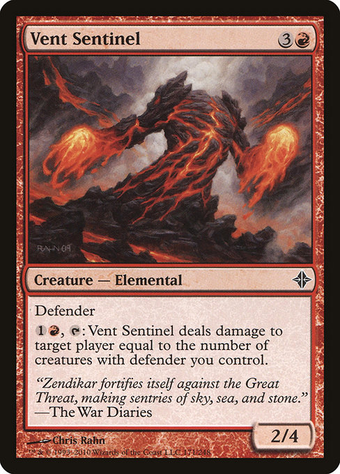 Vent Sentinel - Rise of the Eldrazi Common Card
