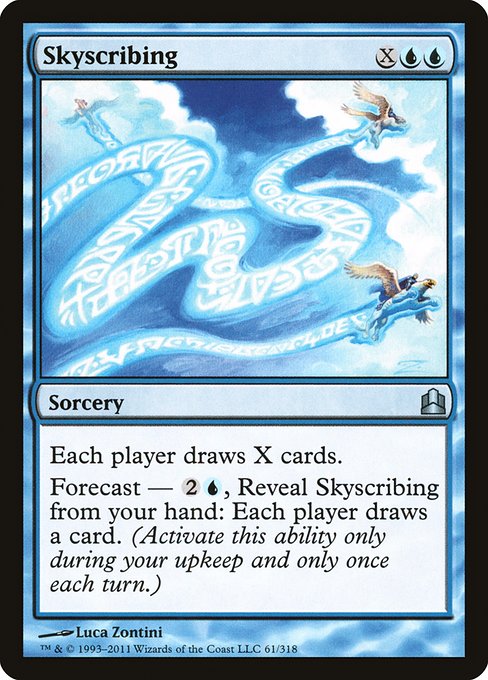 Skyscribing - Commander 2011 Uncommon Card