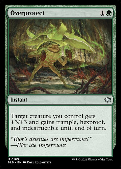 Overprotect - Bloomburrow Uncommon Card