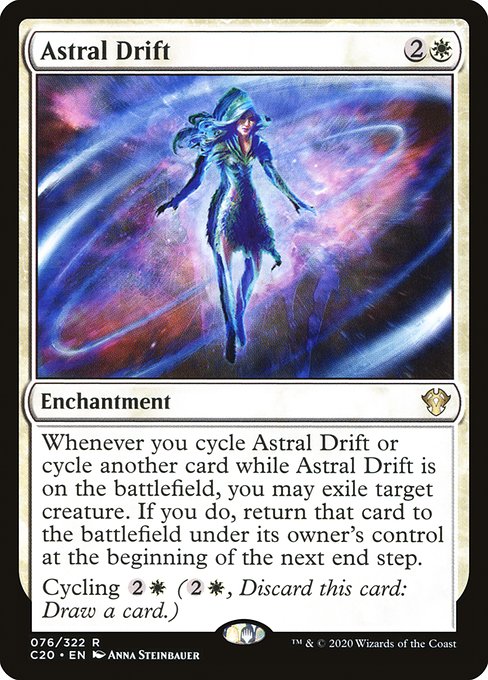 Astral Drift - Commander 2020 Rare Card