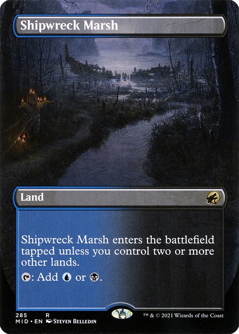 Shipwreck Marsh - Innistrad: Midnight Hunt Rare Card