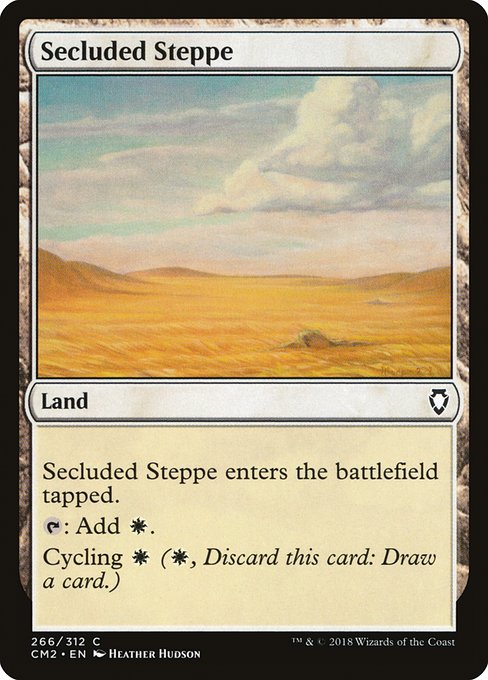 Secluded Steppe - Commander Anthology Volume II Common Card
