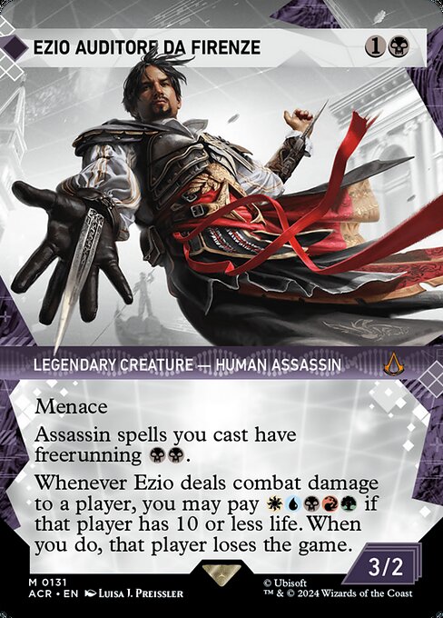 Ezio Auditore da Firenze - Assassin's Creed Mythic Card