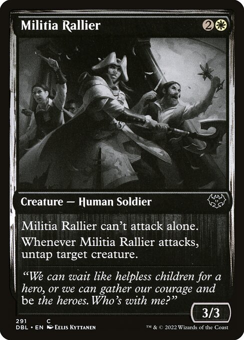 Militia Rallier - Innistrad: Double Feature Common Card
