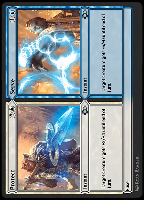 Protect // Serve - Pioneer Masters Uncommon Card