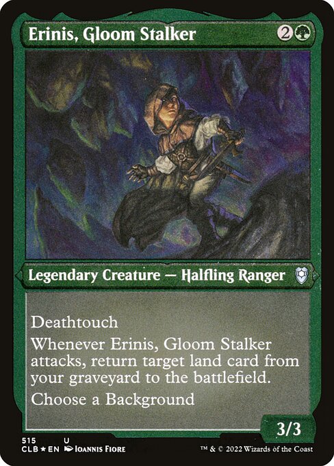 Erinis, Gloom Stalker - Commander Legends: Battle for Baldur's Gate Uncommon Card