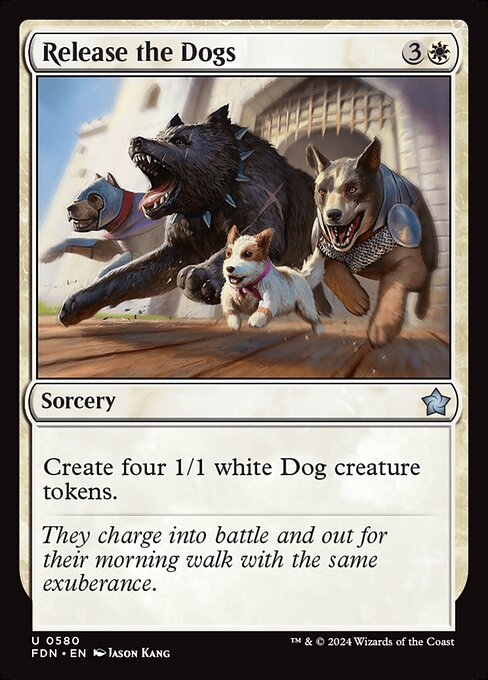 Release the Dogs - Foundations Uncommon Card