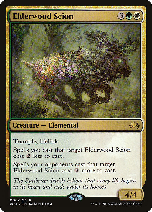 Elderwood Scion - Planechase Anthology Rare Card