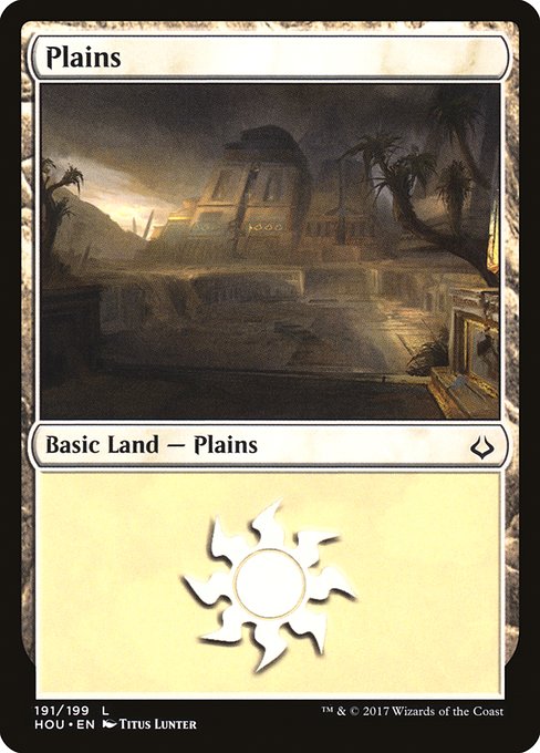 Plains - Hour of Devastation Common Card