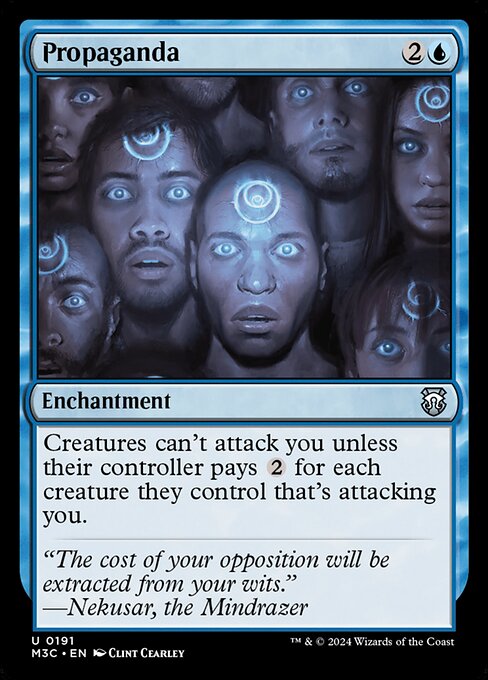 Propaganda - Modern Horizons 3 Commander Uncommon Card