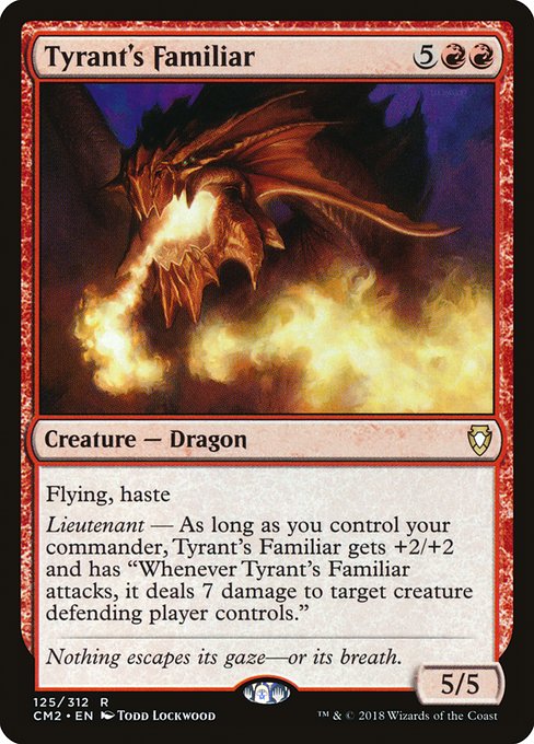 Tyrant's Familiar - Commander Anthology Volume II Rare Card