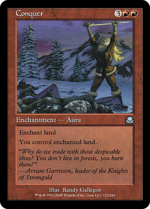 Conquer - Masters Edition II Uncommon Card