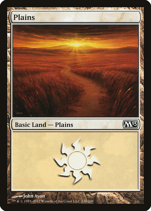 Plains - Magic 2013 Common Card