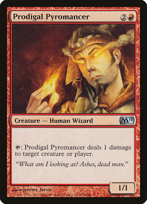 Prodigal Pyromancer - Magic 2011 Uncommon Card